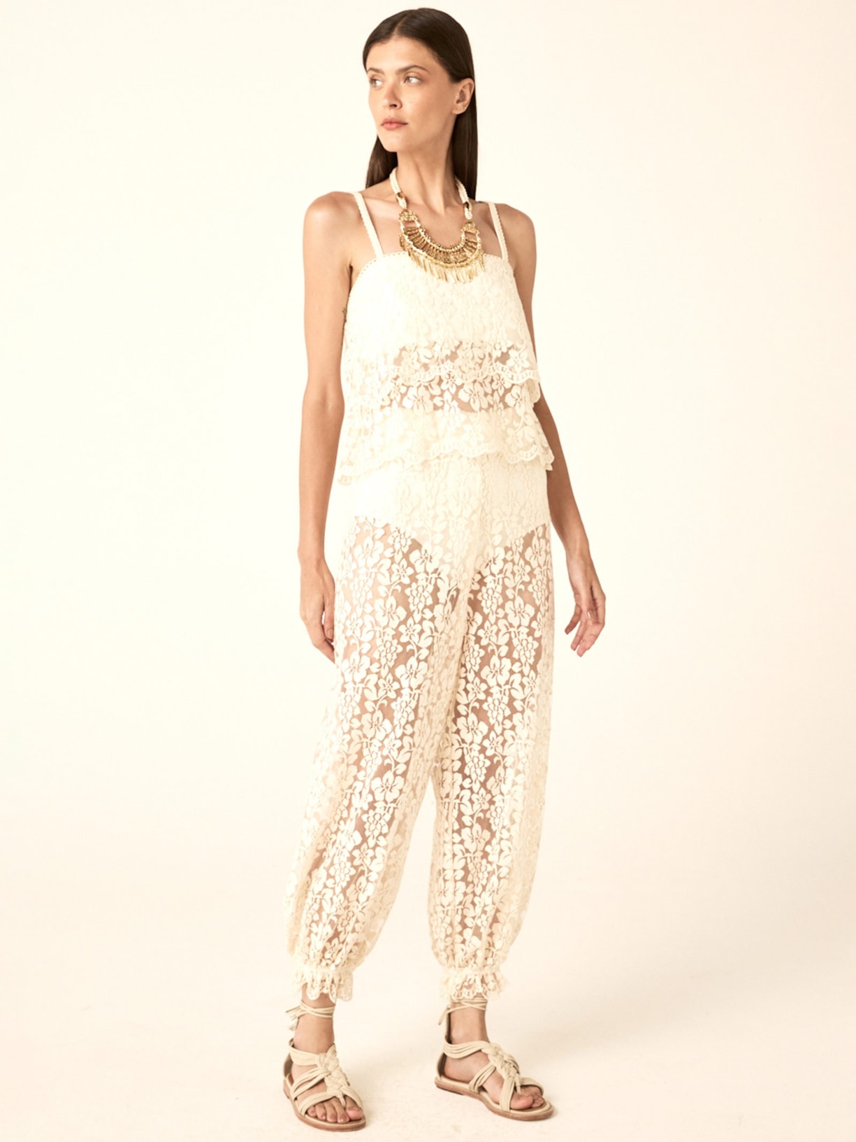 Regata Feminina Grace V25 Off White Mixed