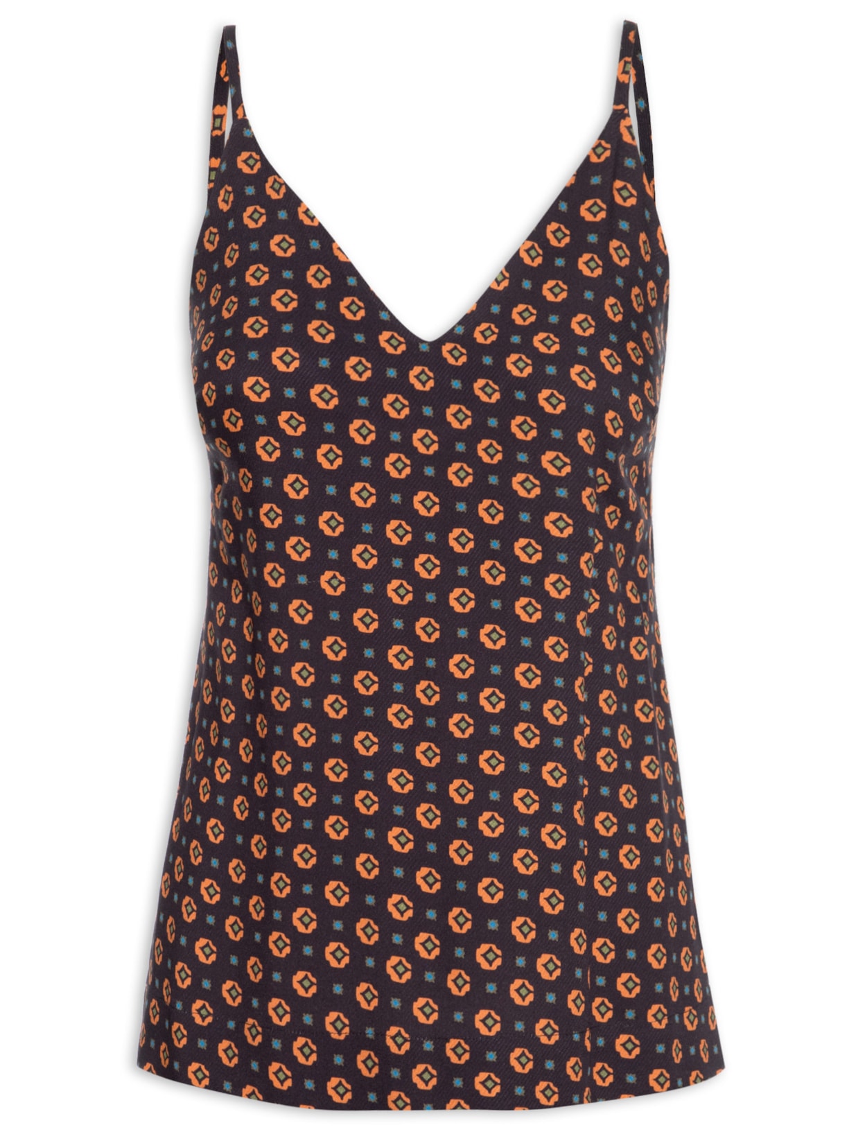 Regata Feminina Gravataria Ícone Preto Animale