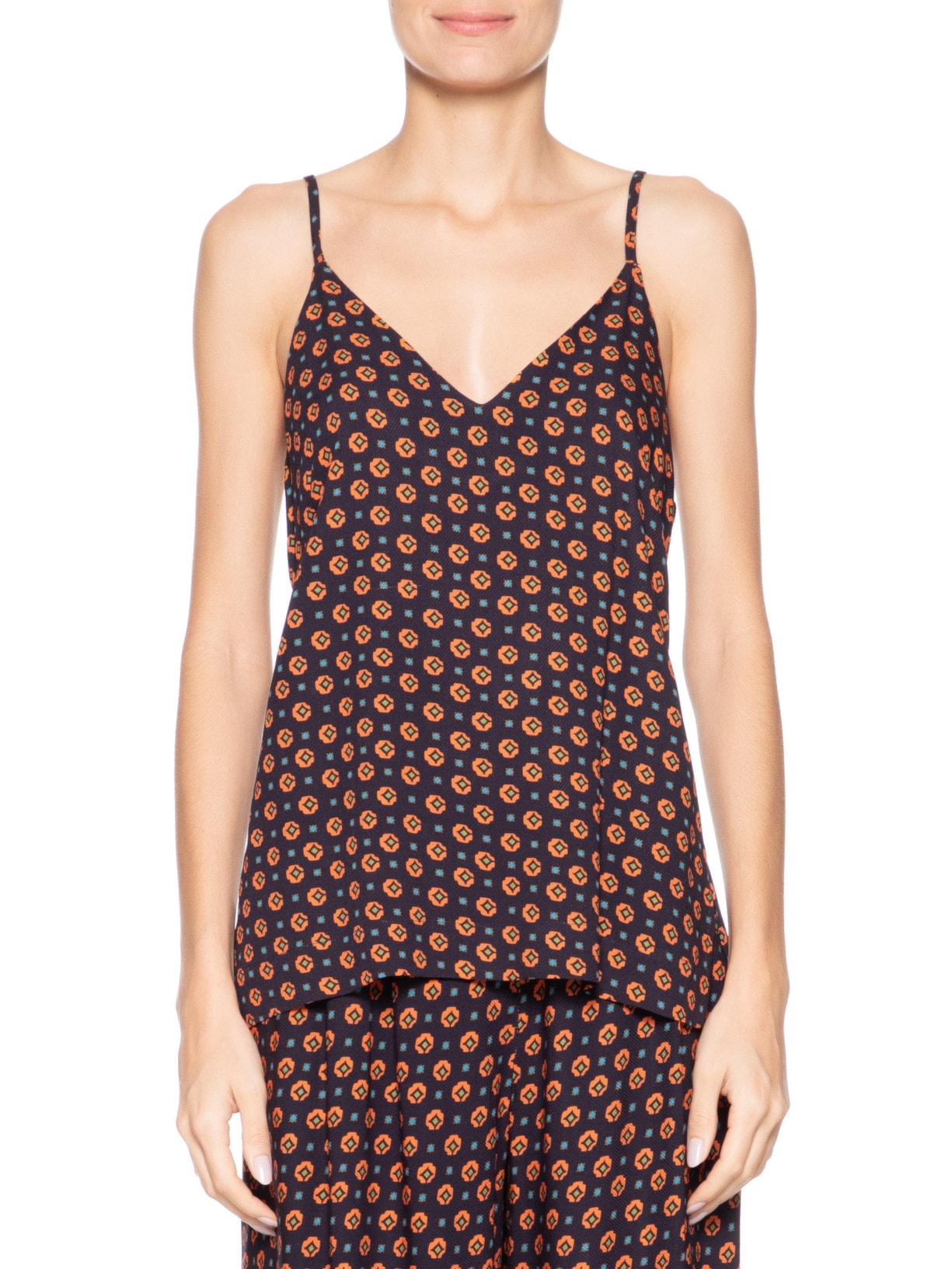 Regata Feminina Gravataria Ícone Preto Animale