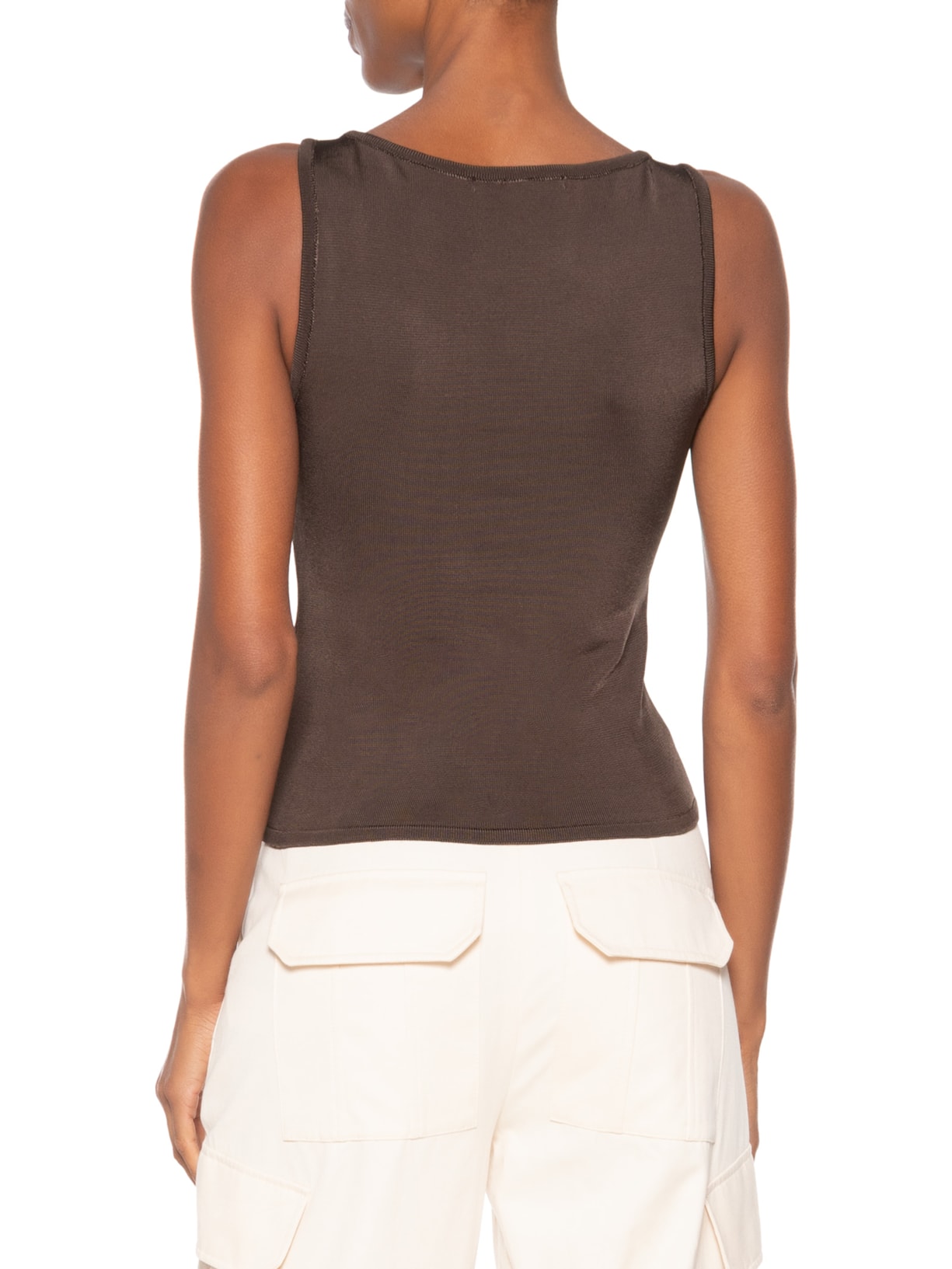 Regata Feminina Hermod Marrom Carol Bassi + Maria Rudge