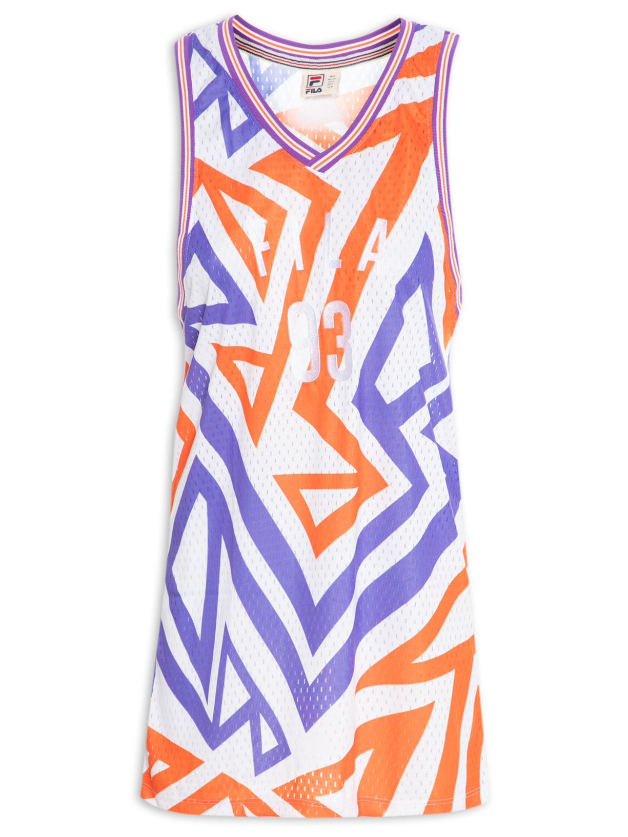 Regata Feminina Hoops Estampado - Azul