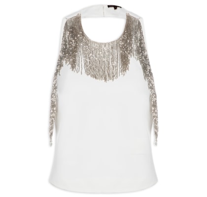 Regata Feminina Ivy - Branco 