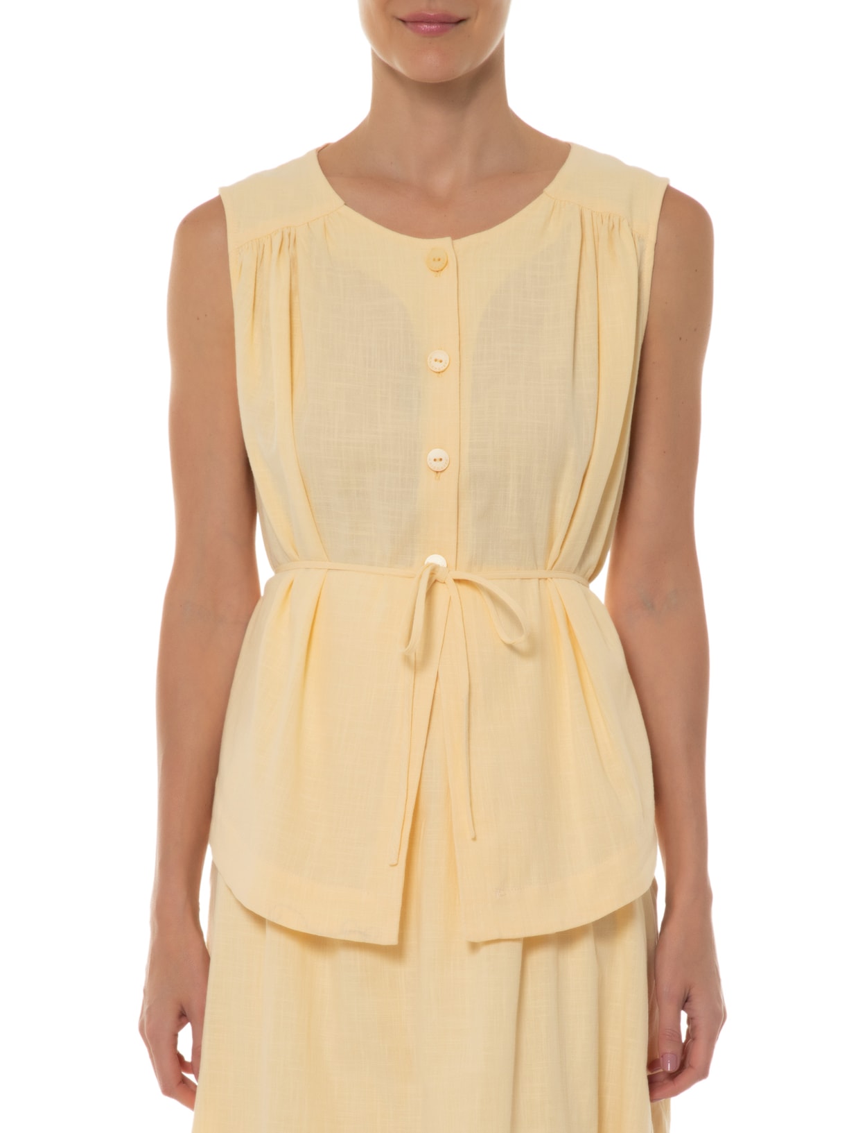 Regata Feminina Jadeita Amarelo A.niemeyer