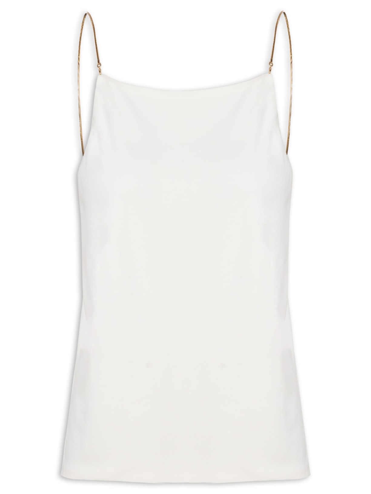 Regata Feminina Jersey Correntes - Branco