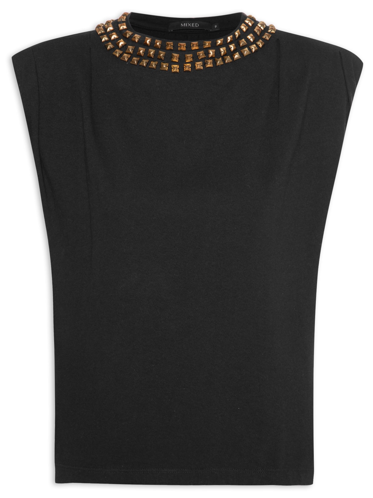 Regata Feminina Joy Rachas - Preto