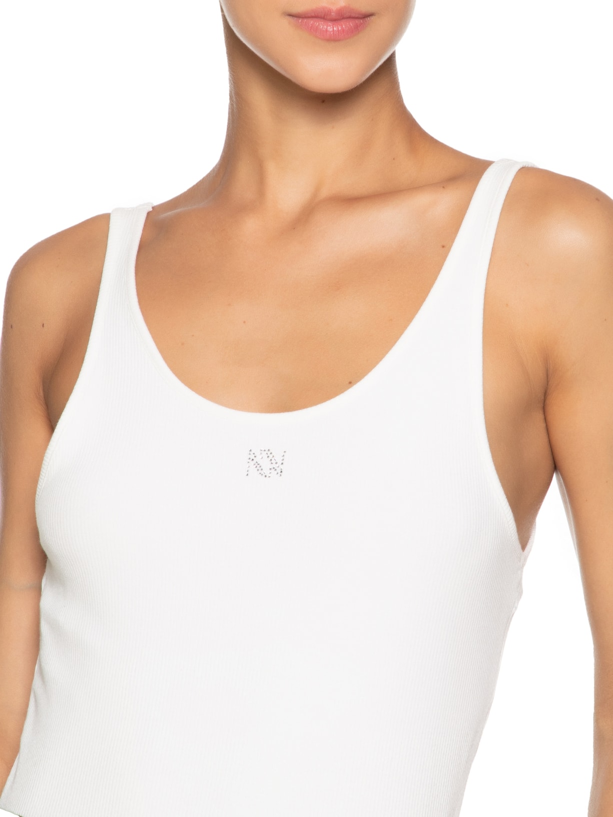 Regata Feminina Lana Branco Nxt Lvl