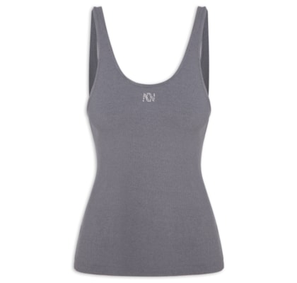 Regata Feminina Lana - Cinza
