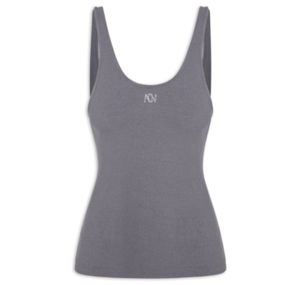 Regata Feminina Lana - Cinza