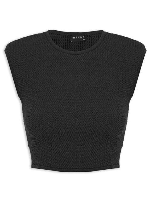 Regata Feminina Leslie - Preto