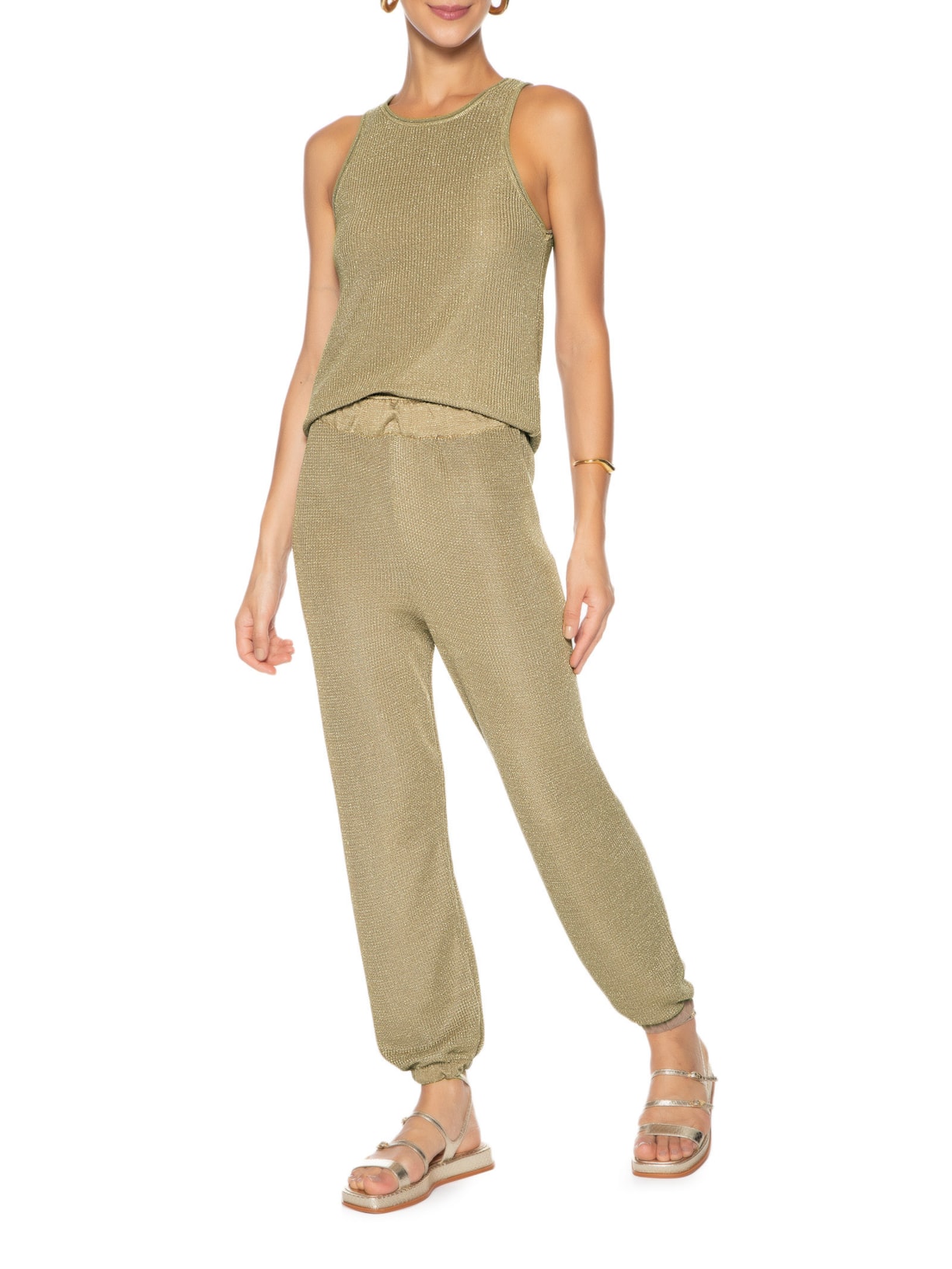 Regata Feminina Lia II Marrom  Le Lis