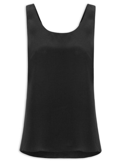 Regata Feminina Lica - Preto
