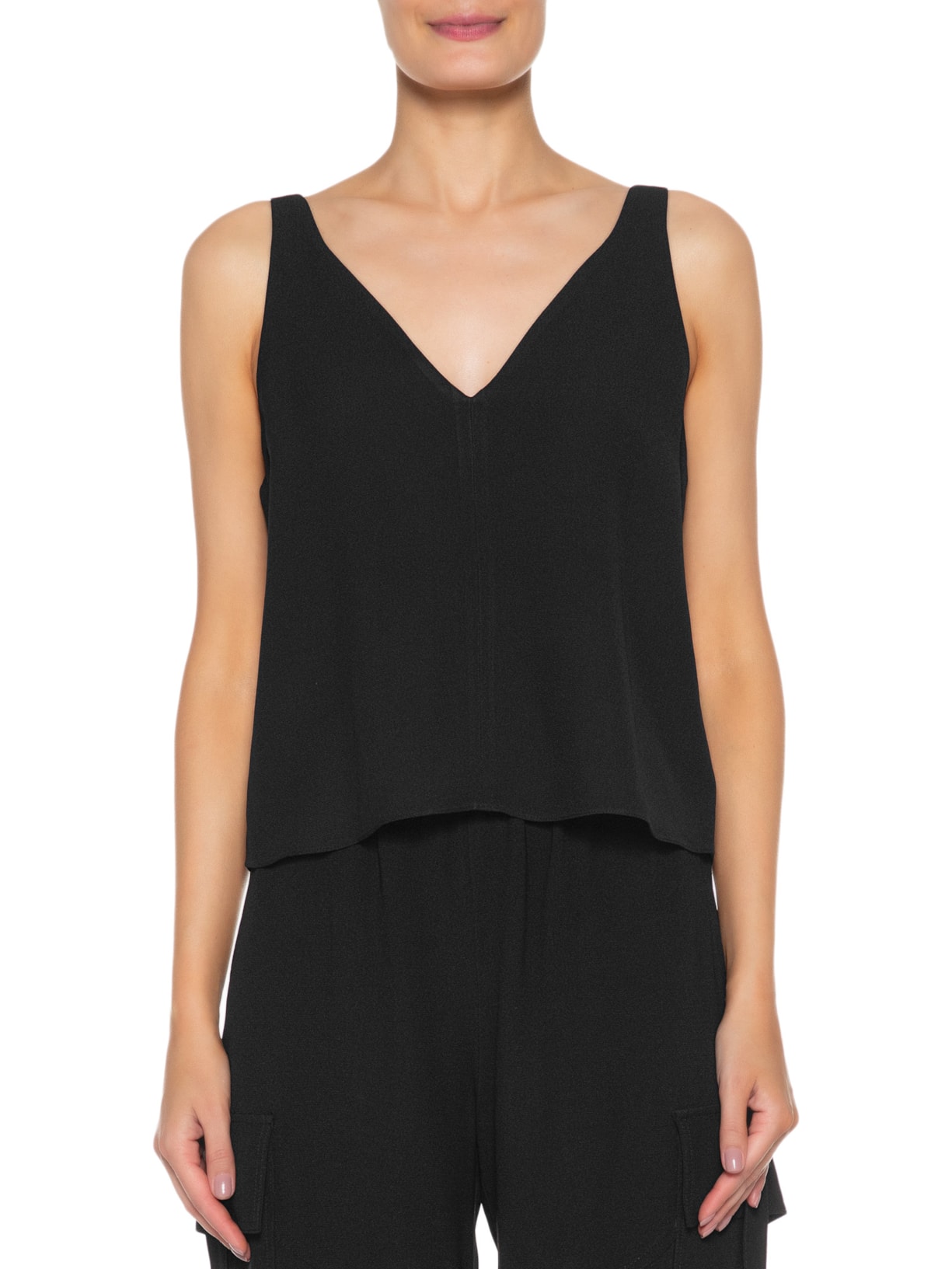 Regata Feminina Light Preto Mixed