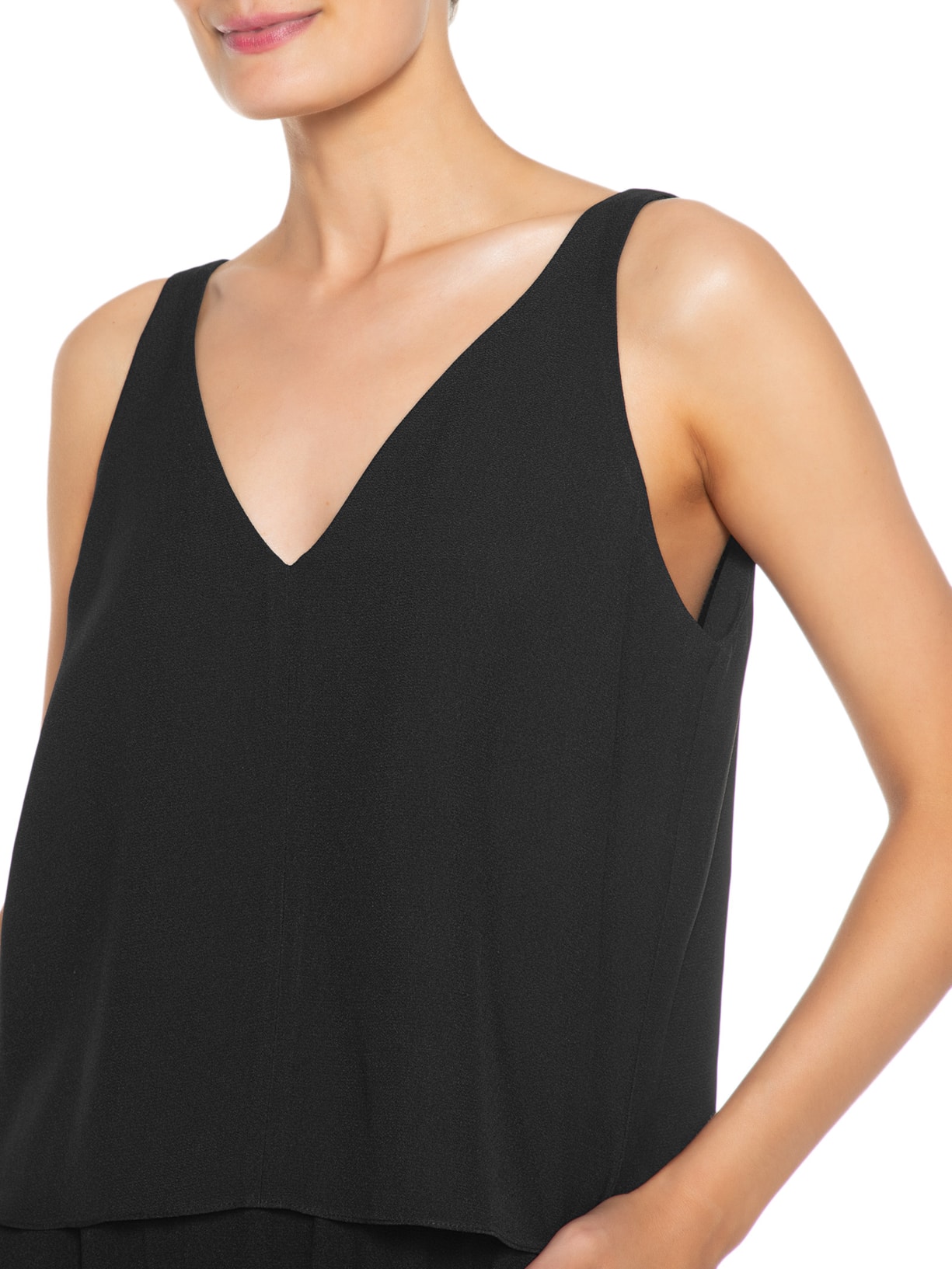 Regata Feminina Light Preto Mixed