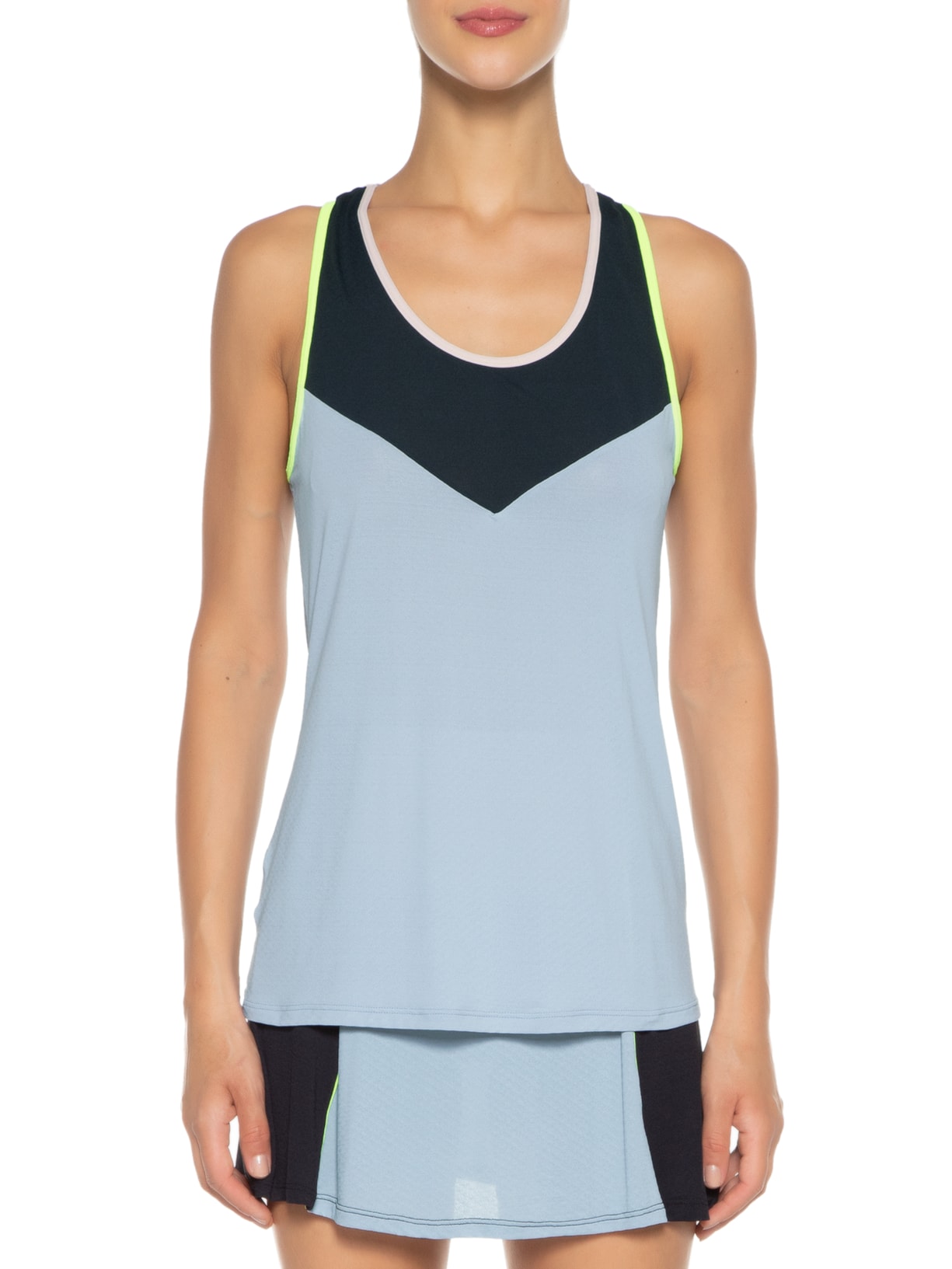 Regata Feminina Lisa Azul Body For Sure