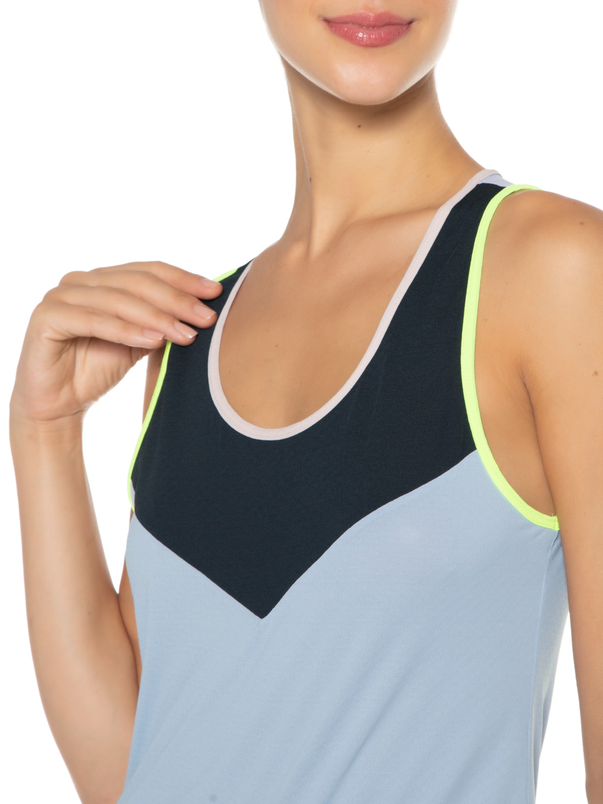 Regata Feminina Lisa Azul Body For Sure