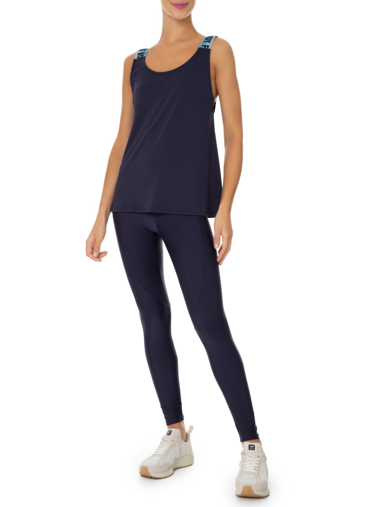 Regata Feminina Lisa Azul Body For Sure