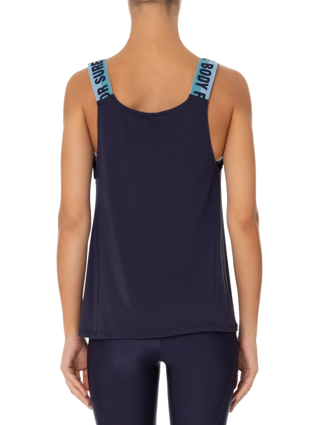Regata Feminina Lisa Azul Body For Sure