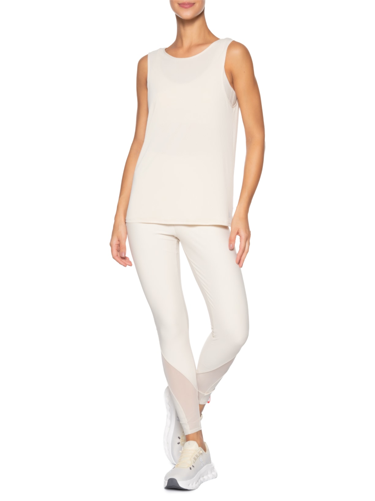 Regata Feminina Lisa Bege Body For Sure