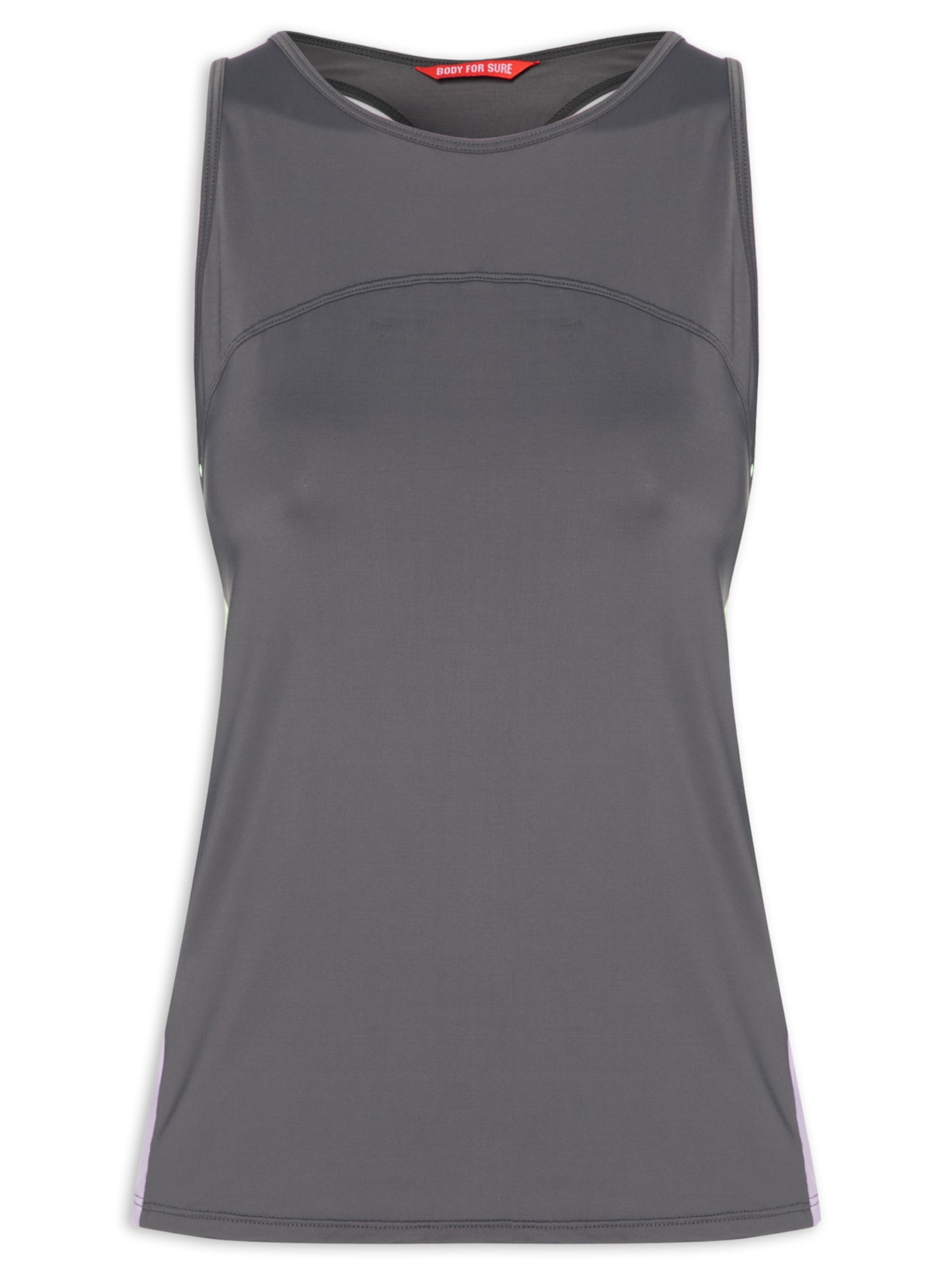 Regata Feminina Lisa - Cinza