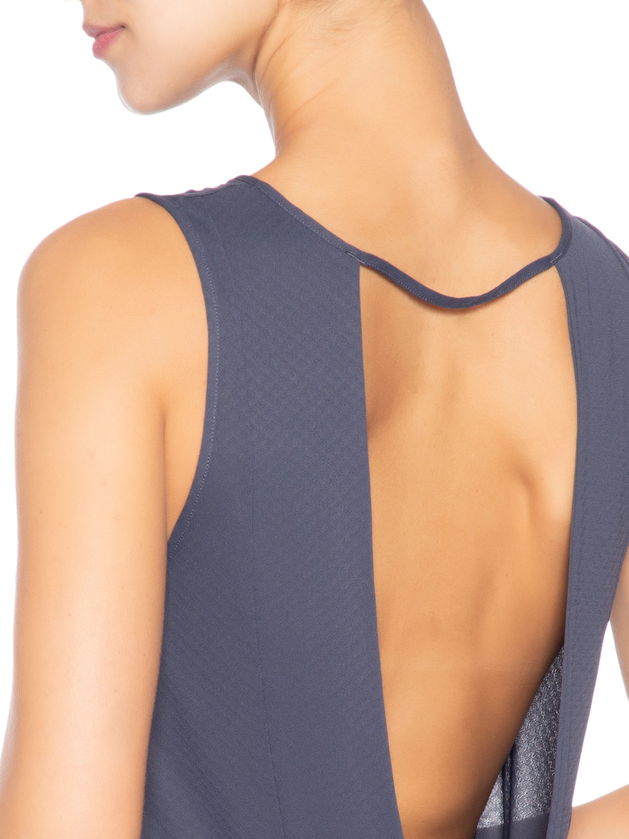 Regata Feminina Lisa Cinza Body For Sure