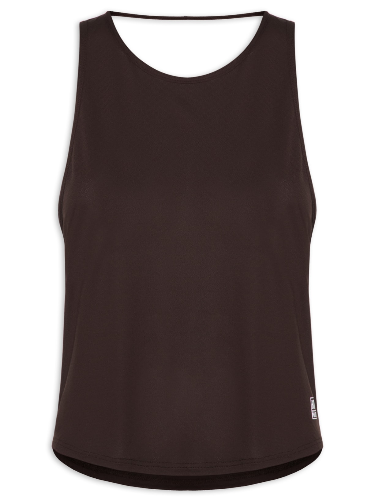 Regata Feminina Lisa Essentials Marrom Body For Sure