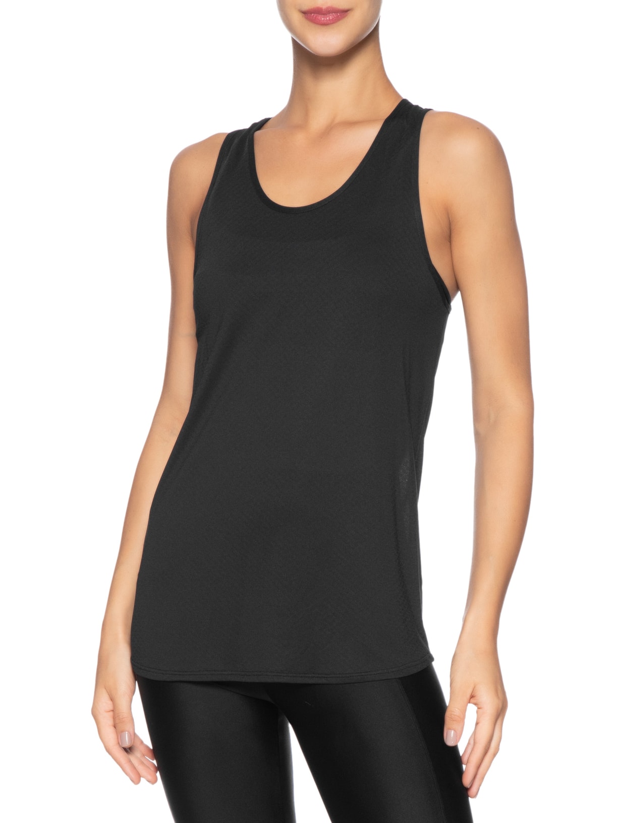 Regata Feminina Lisa Pace Preto Body For Sure