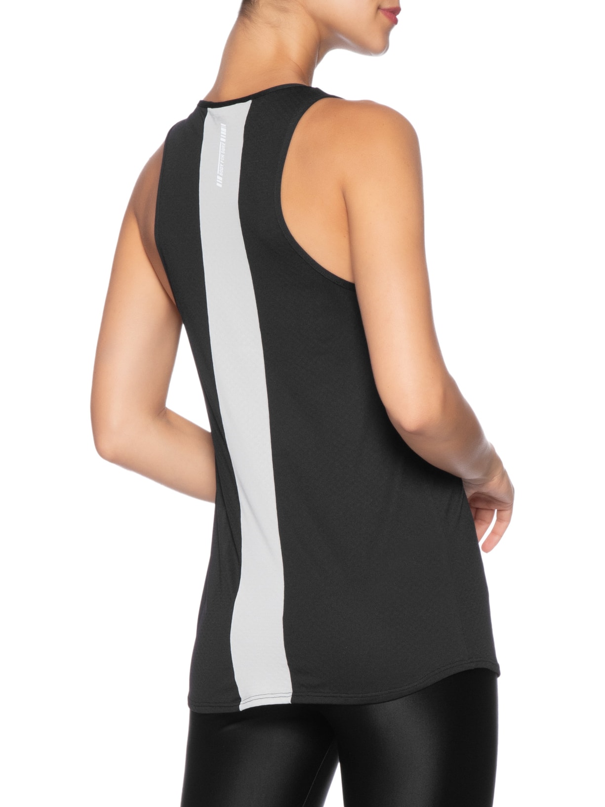 Regata Feminina Lisa Pace Preto Body For Sure