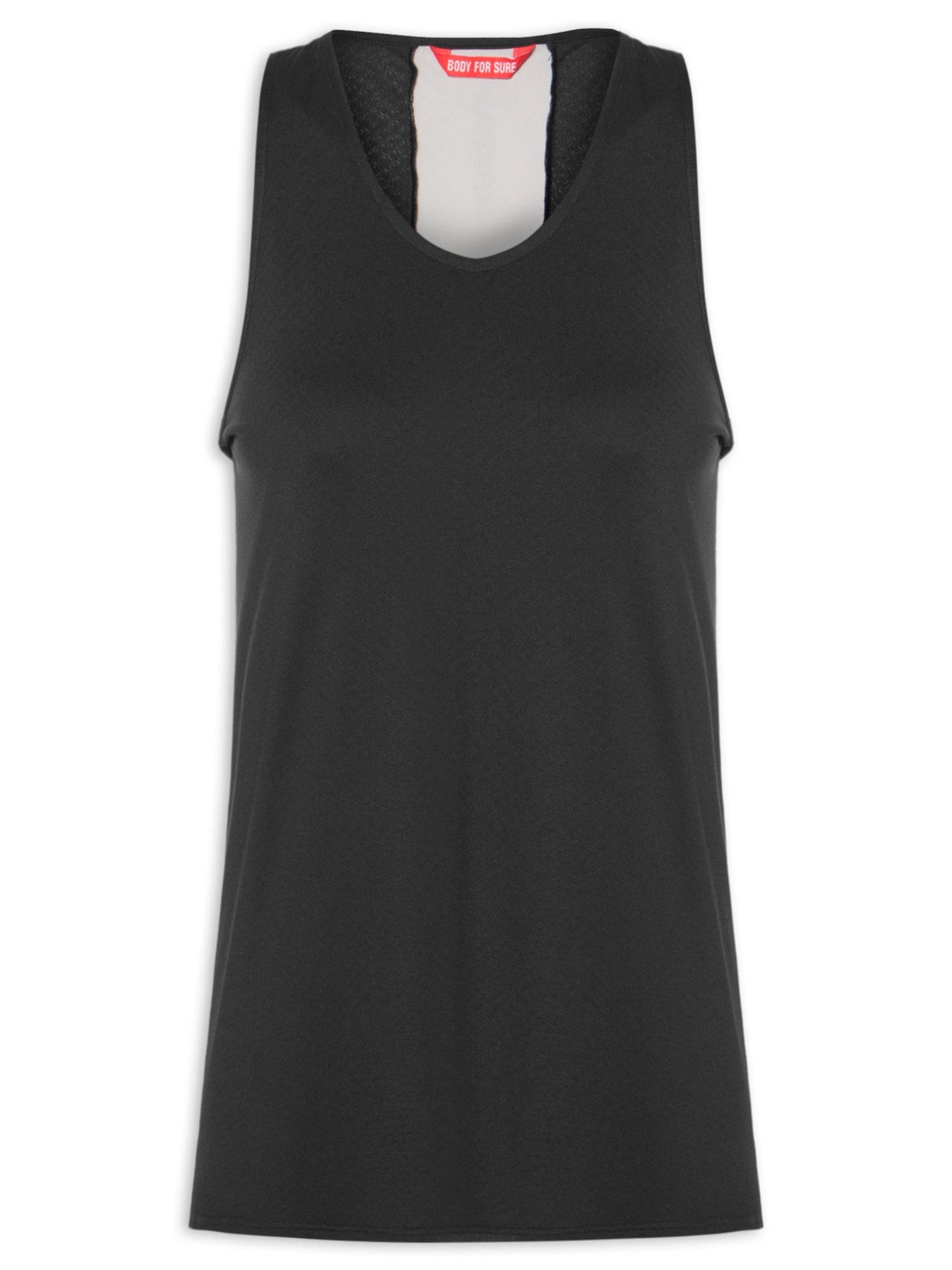 Regata Feminina Lisa Pace Preto Body For Sure