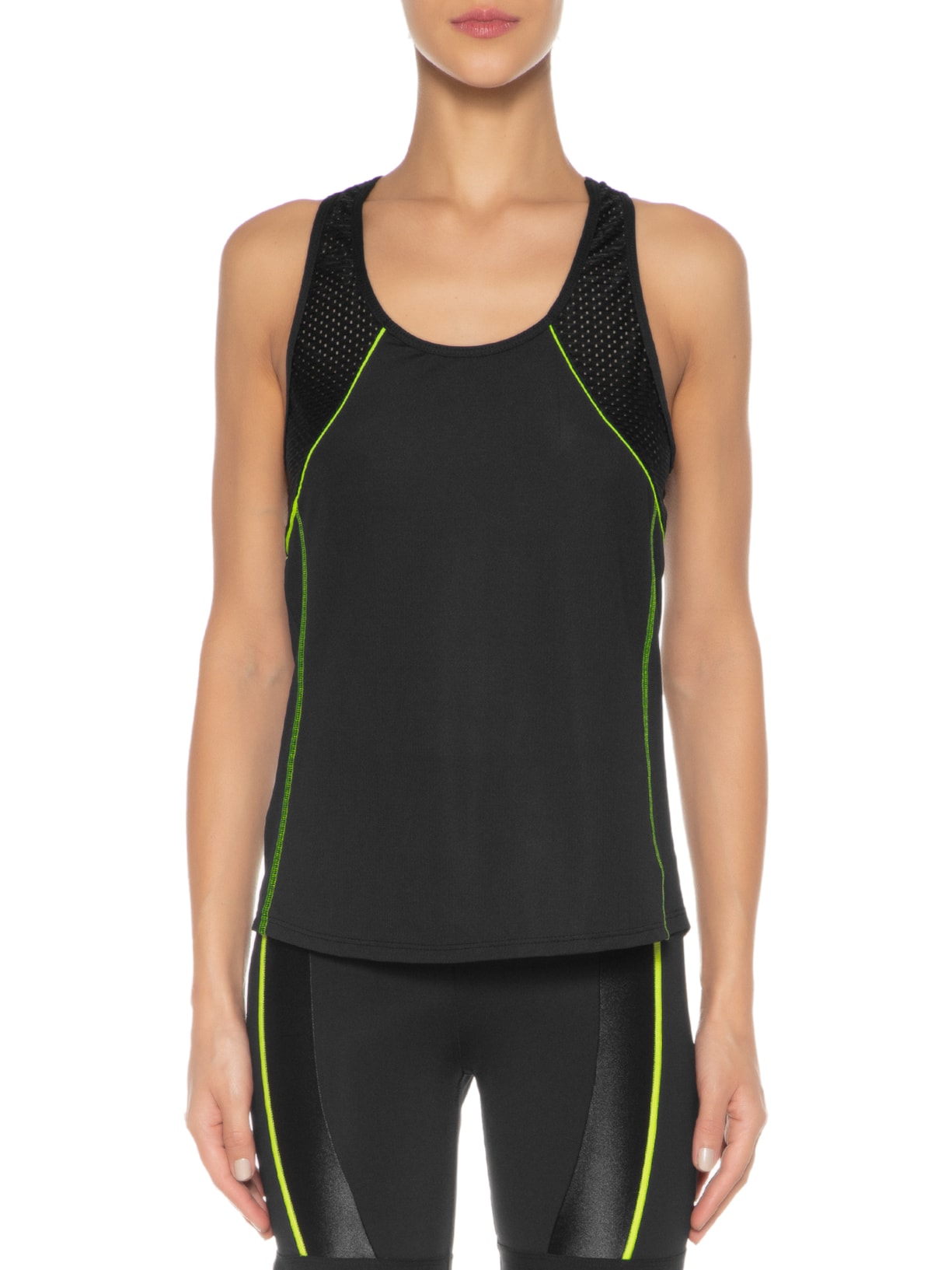 Regata Feminina Lisa Preto Body For Sure