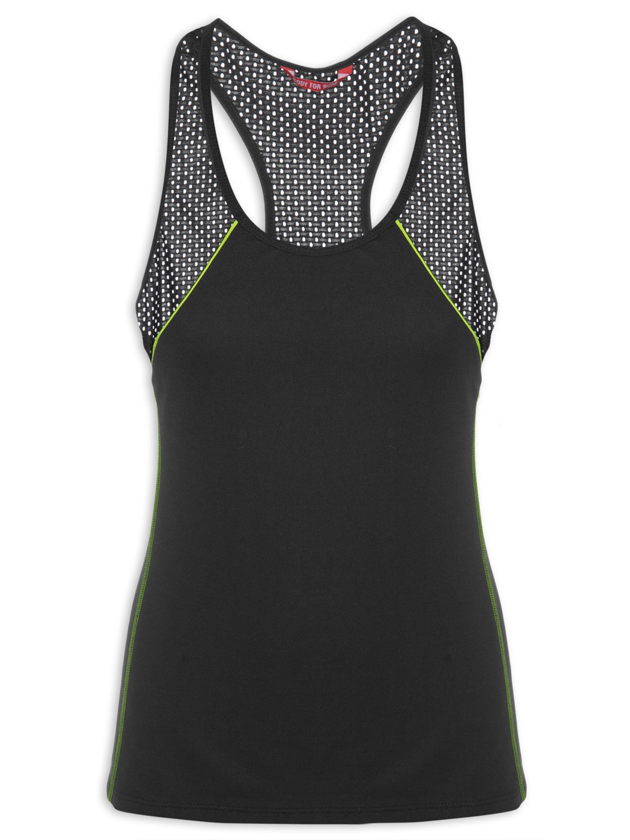 Regata Feminina Lisa Preto Body For Sure