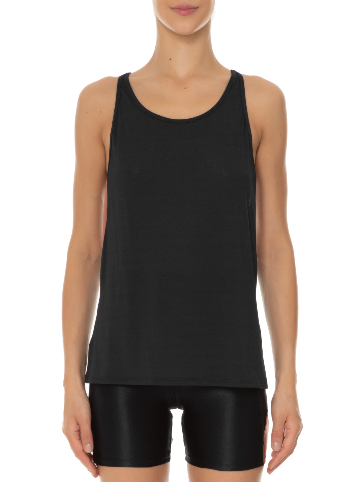 Regata Feminina Lisa Preto Body For Sure