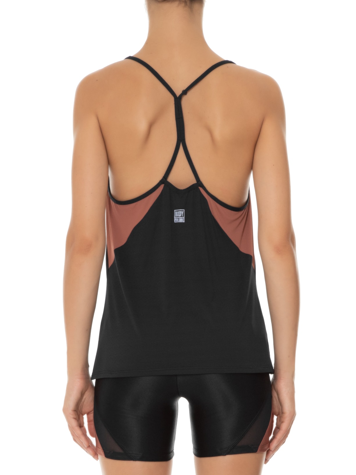 Regata Feminina Lisa Preto Body For Sure