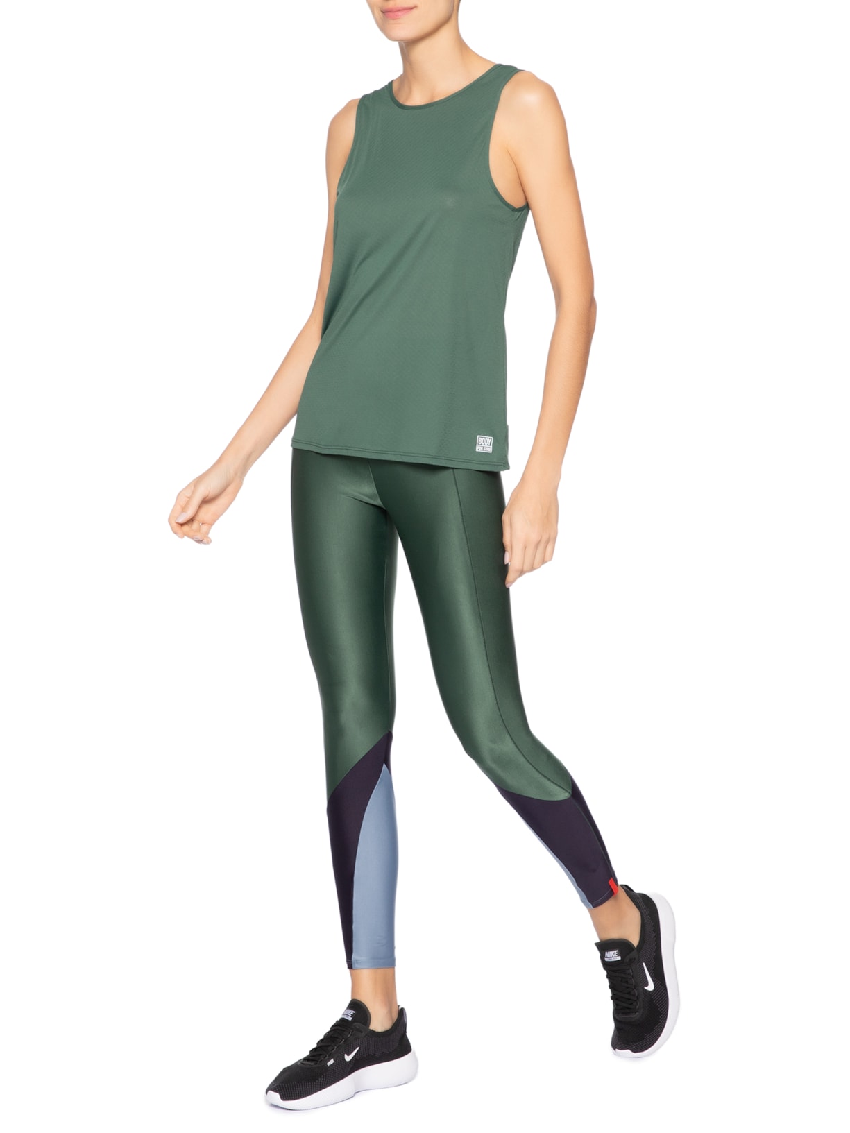 Regata Feminina Lisa Verde Body For Sure