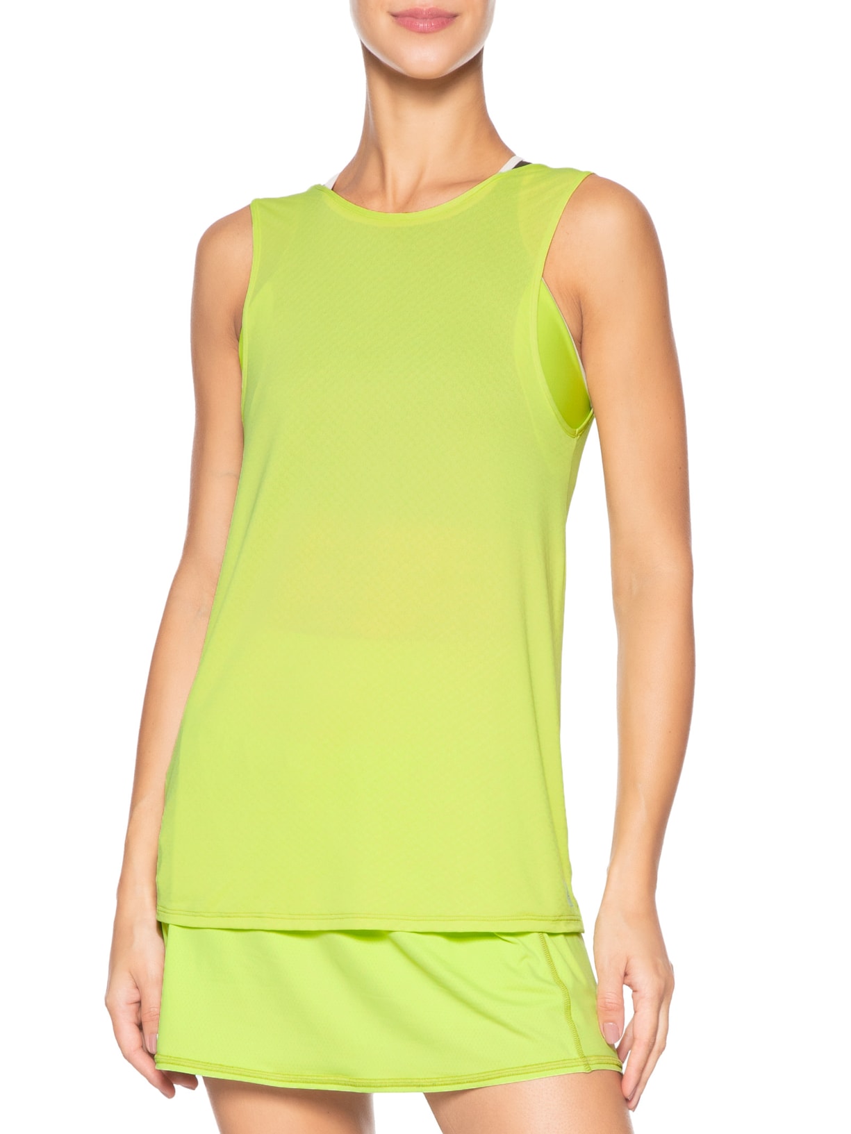 Regata Feminina Lisa Verde Neon Body For Sure