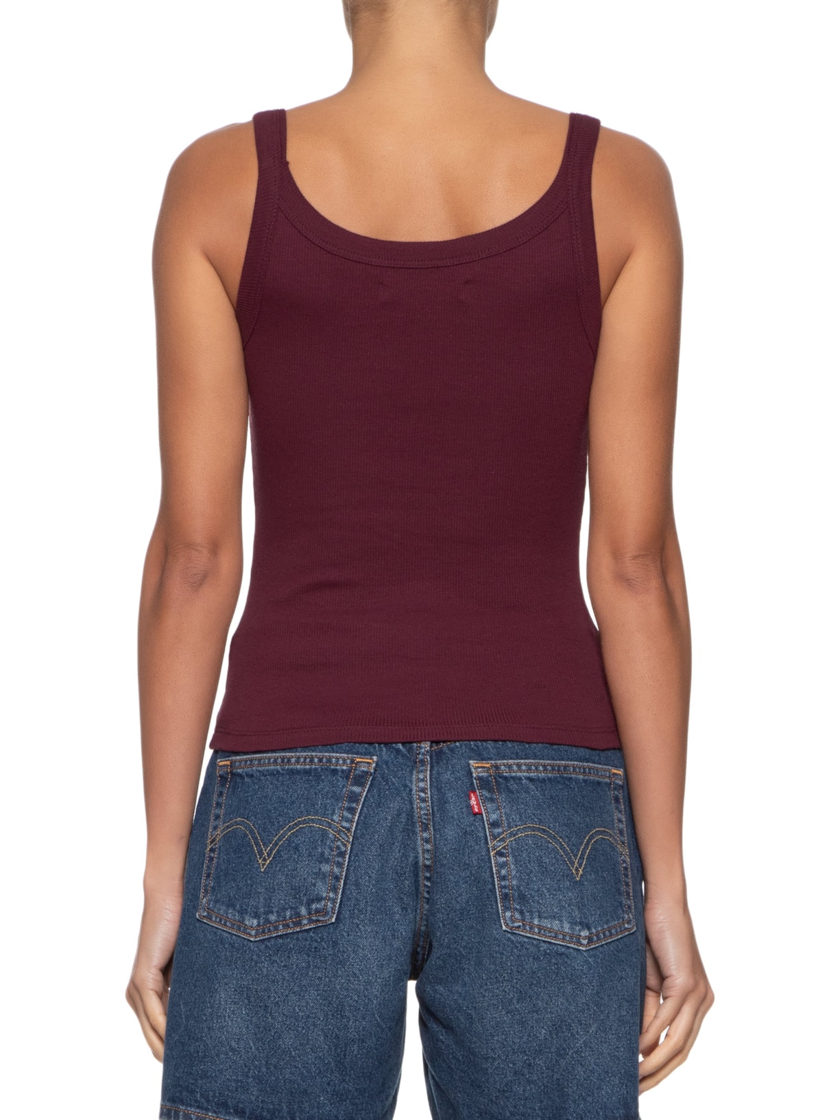 Regata Feminina Lisa Vinho Hering + Nv