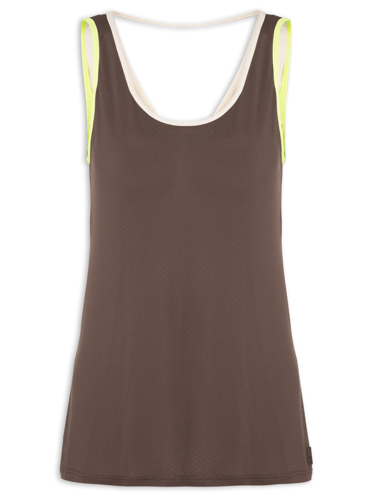 Regata Feminina Lisa – Marrom – Body For Sure