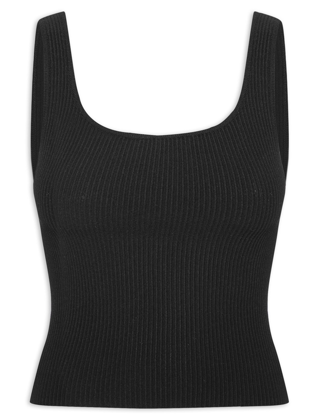 Regata Feminina Livia Tricot - Preto