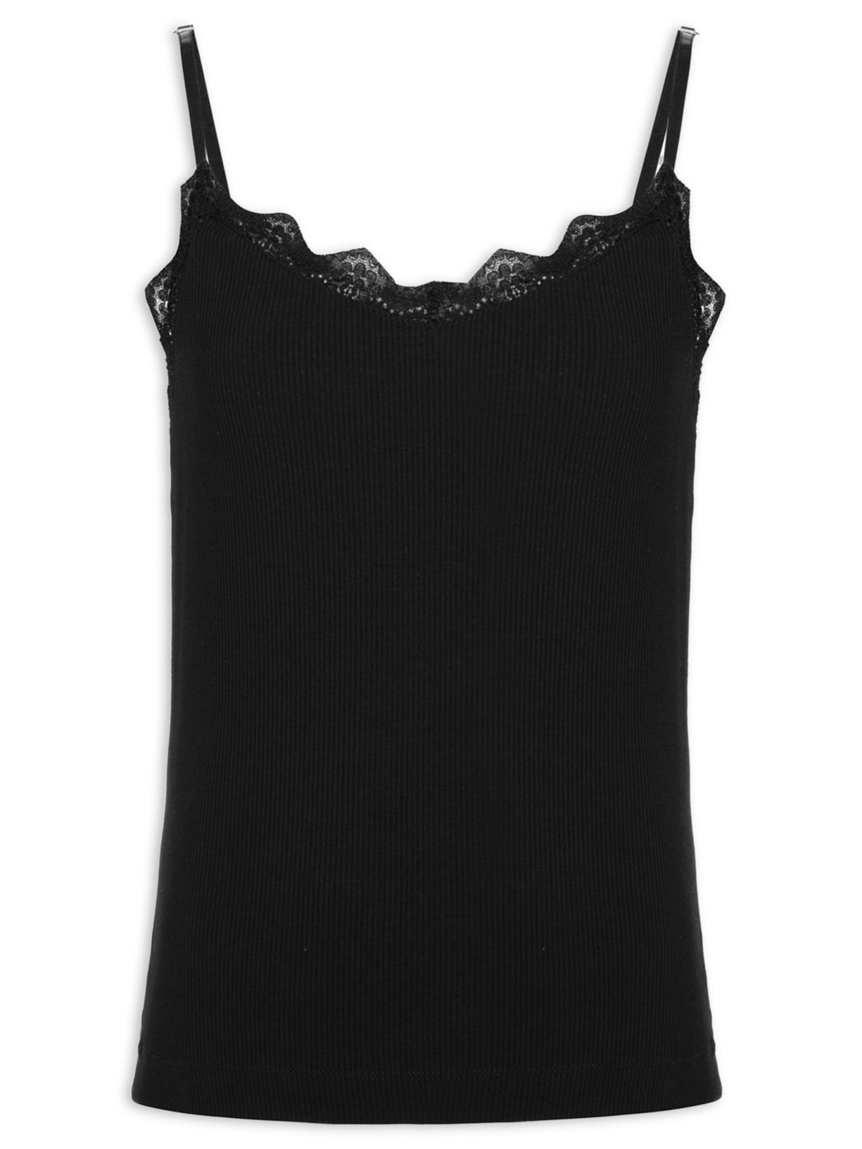 Regata Feminina Lulu Boho - Preto