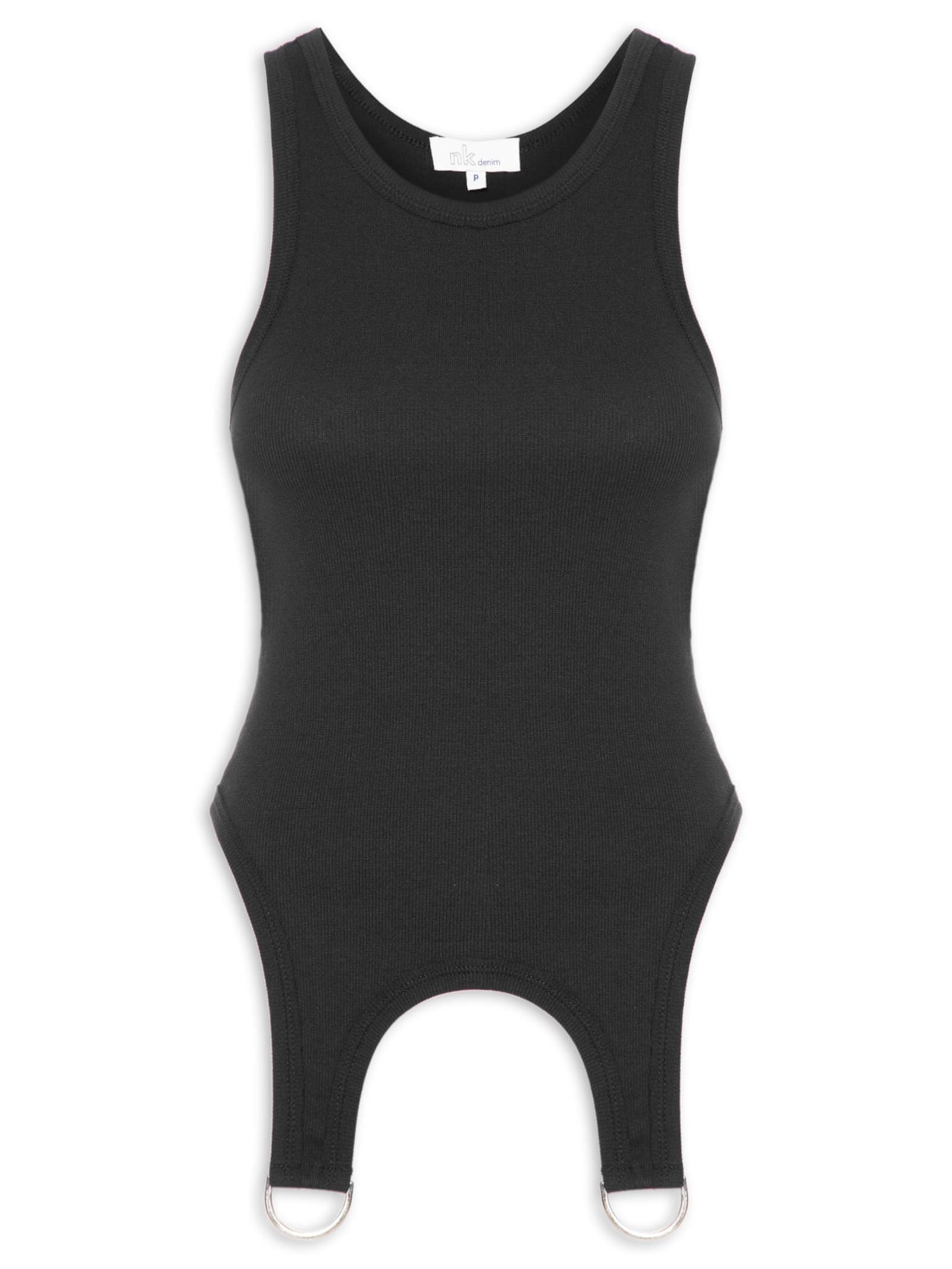 Regata Feminina Malha Amy Preto Nk