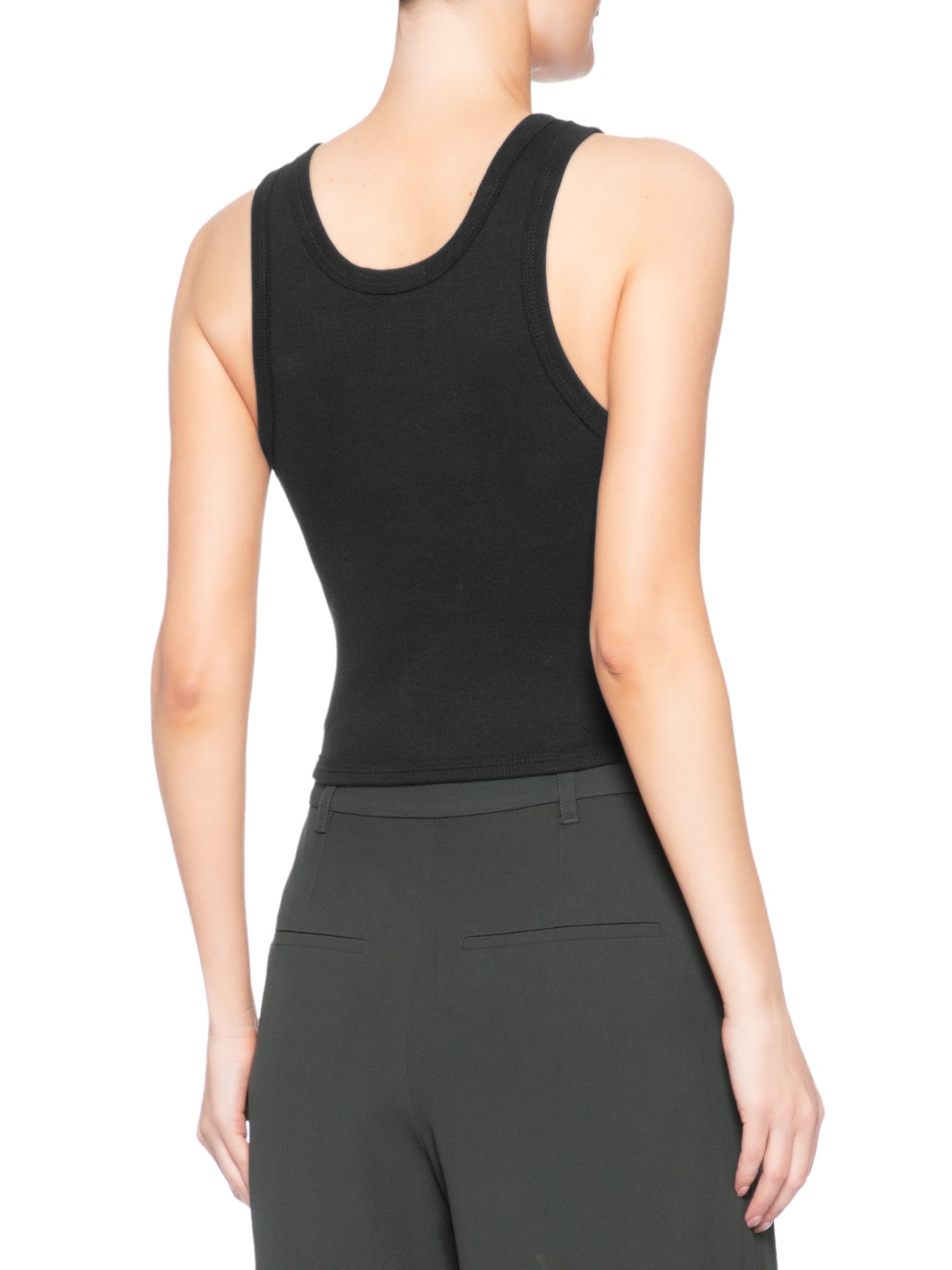Regata Feminina Malha Amy Preto Nk