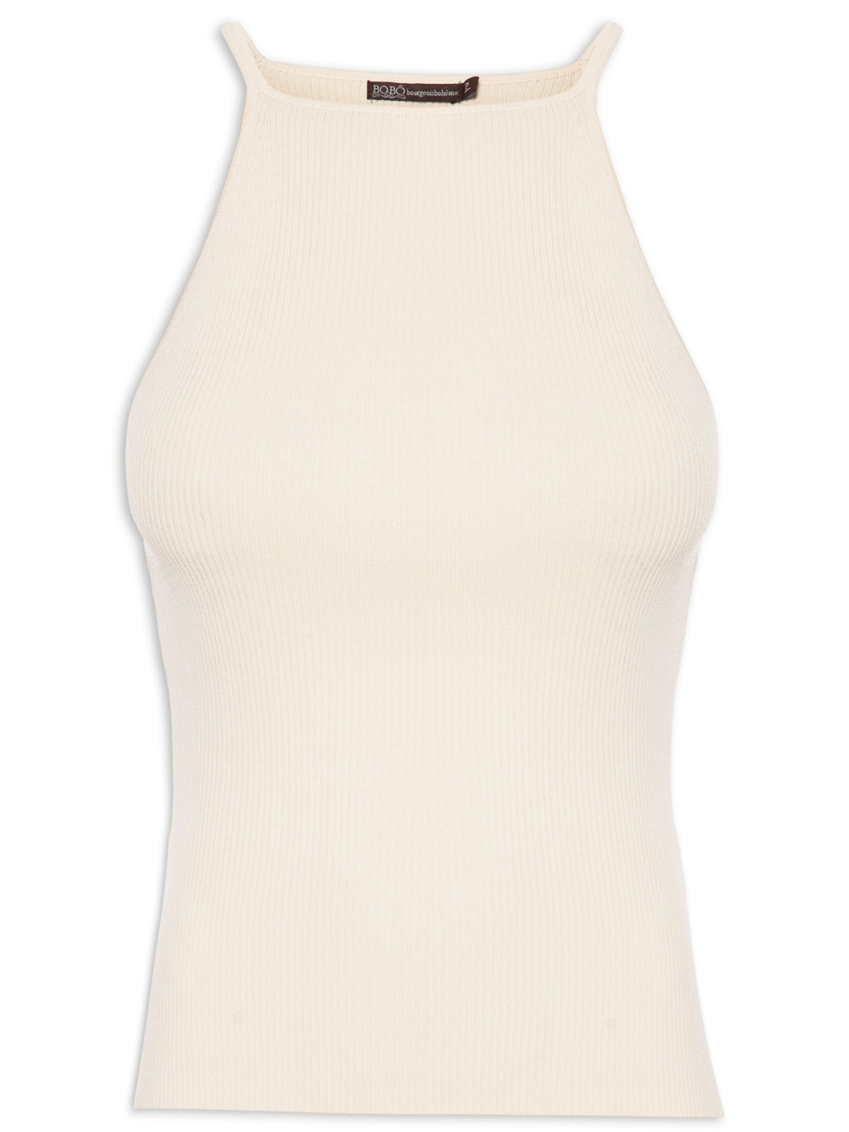 Regata Feminina Manu Pérola Tricot - Bege