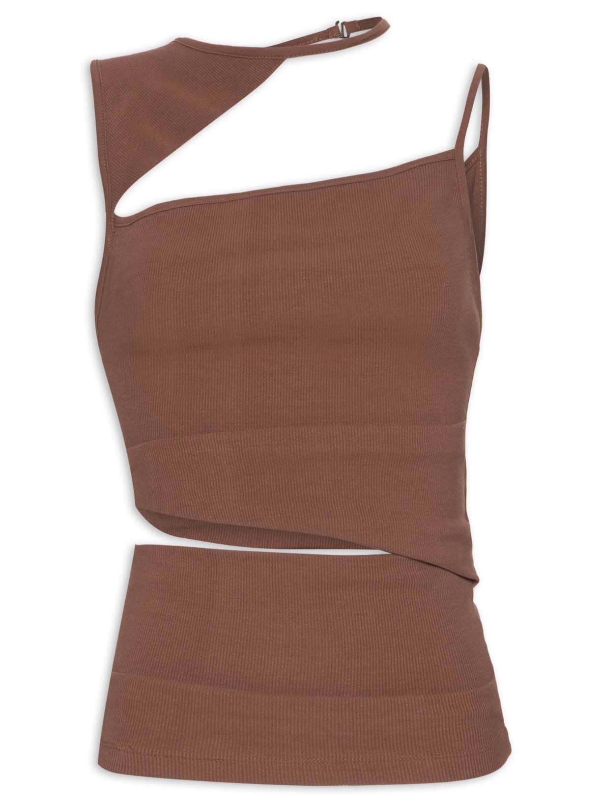 Regata Feminina Margot Brandy - Marrom