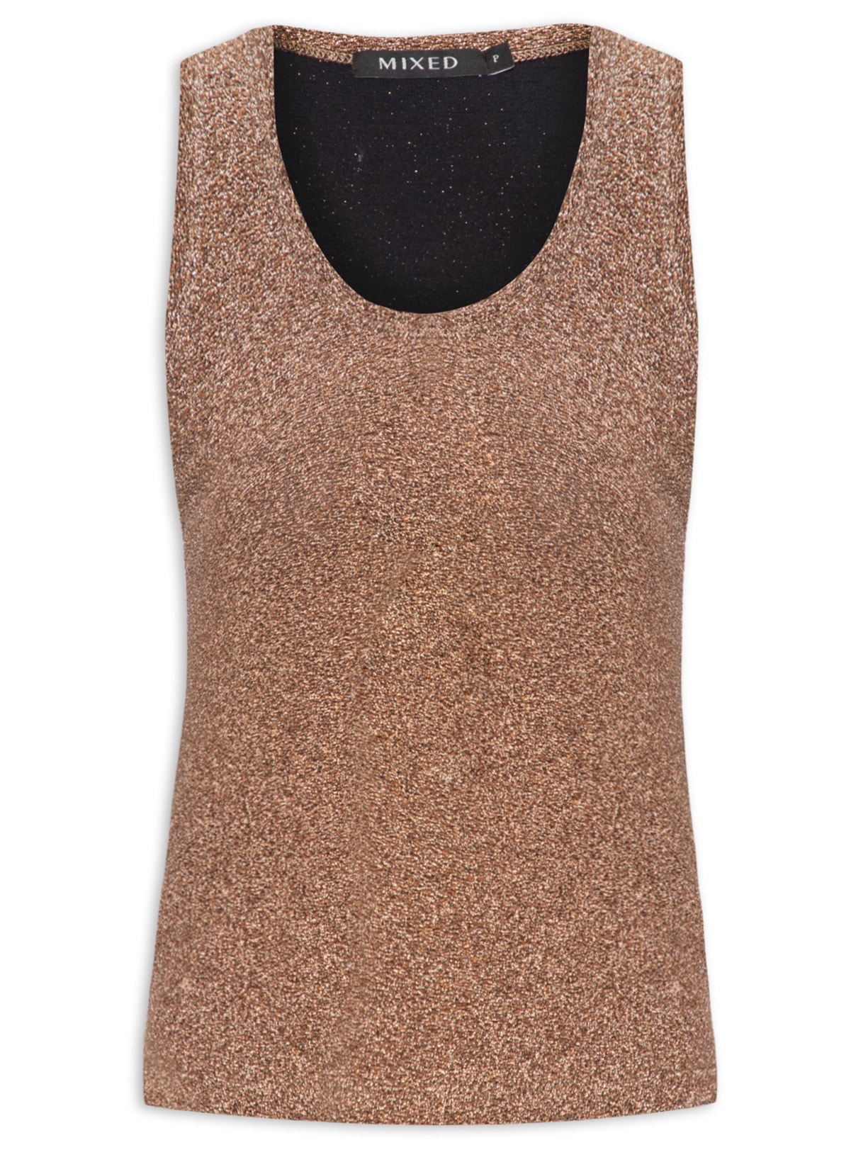 Regata Feminina Melanie Bronze - Marrom