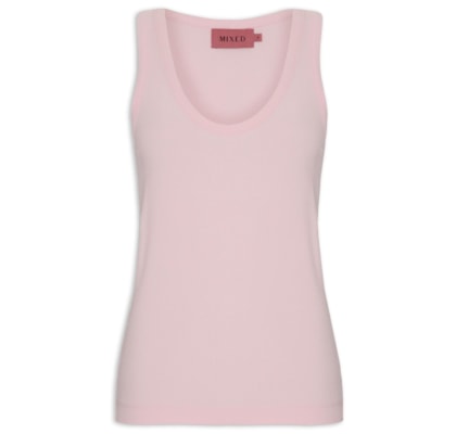 Regata Feminina Melanie Color - Rosa