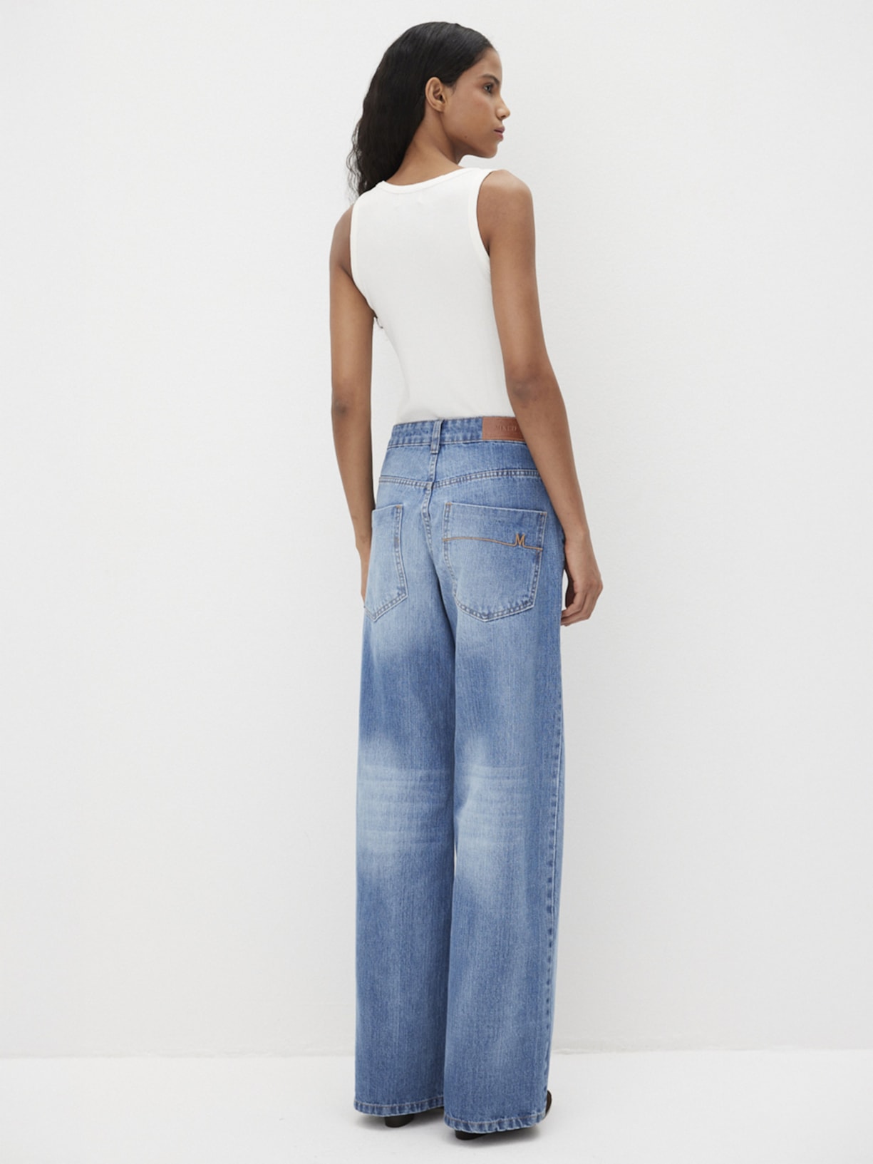 Regata Feminina Melanie Color V26 Branco Mixed