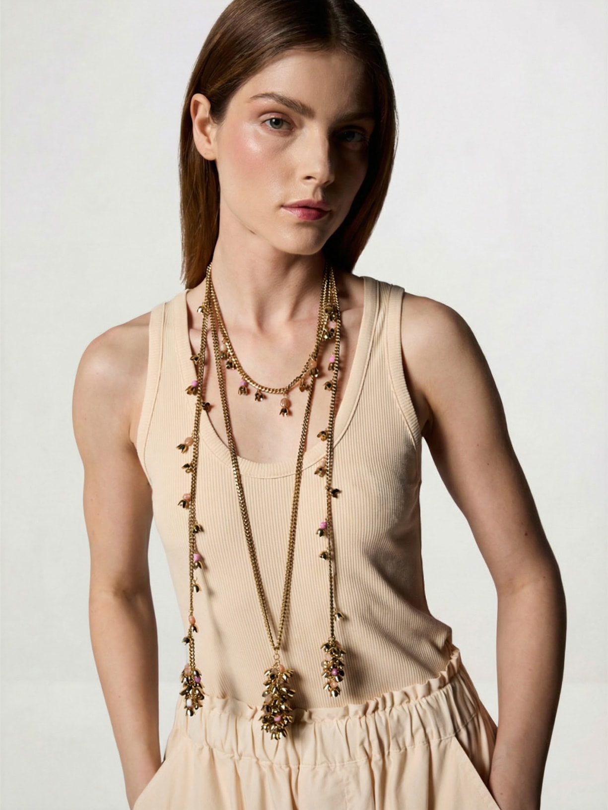 Regata Feminina Melanie I26 Bege Mixed