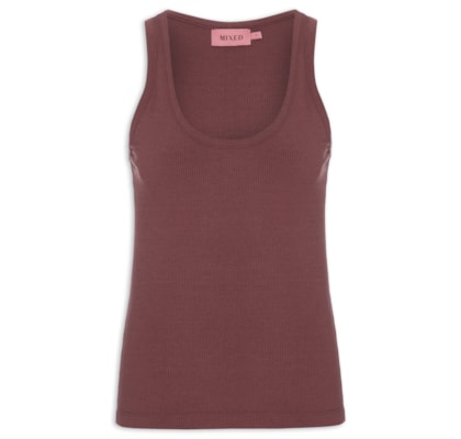 Regata Feminina Melanie I26 - Marrom