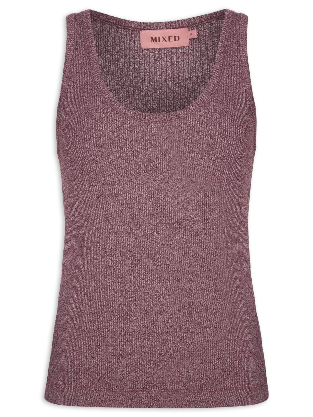 Regata Feminina Melanie Mescla - Roxo