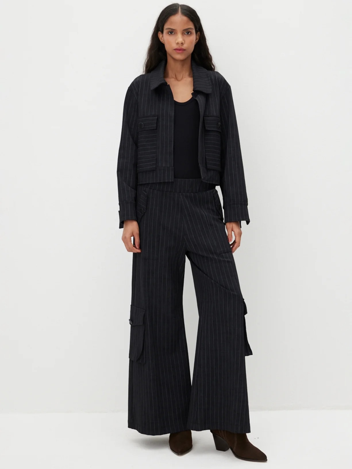 Regata Feminina Melanie Preto Mixed