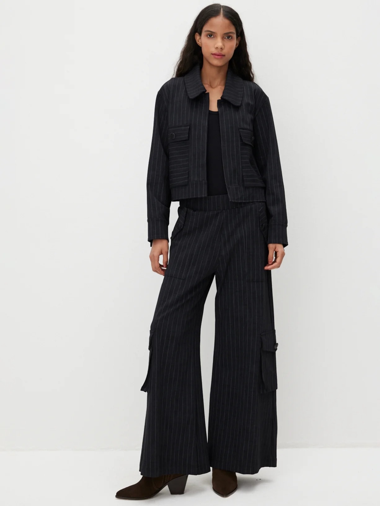 Regata Feminina Melanie Preto Mixed